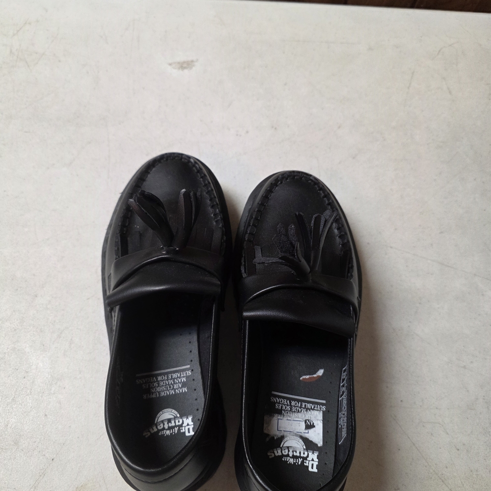 Dr. Martens Black Leather Loafers